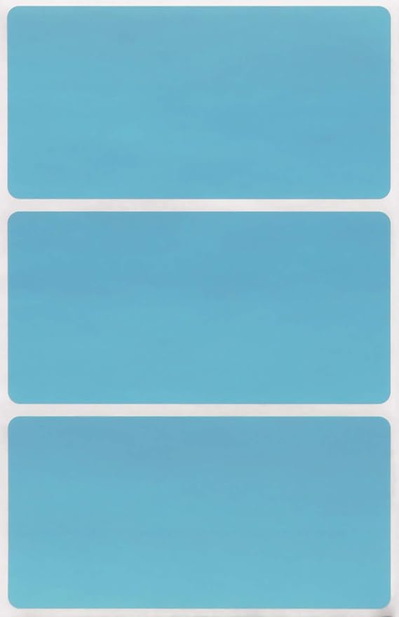 Royal Green Rectangular Stickers Color-Coding Labels by RoyalGreen