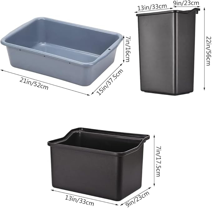 Plastic Service Utility Cart - Image 3