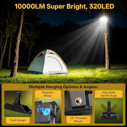 LED Work Light: Portable Rechargeable Magnetic Work Light - Image 2
