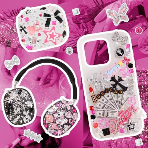 EIiovcnya 2380 Pcs Junk Phone Case Charms Kit for Customizing DIY Cases - Image 3