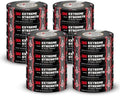 3M Extreme Strength Duct Tape 2830, 1.88 in x 30 yd, Double-Thick Adhesive, Heavy-Duty Waterproof Black Tape, Indoor/Outdoor Use, 12 Rolls by Unknown