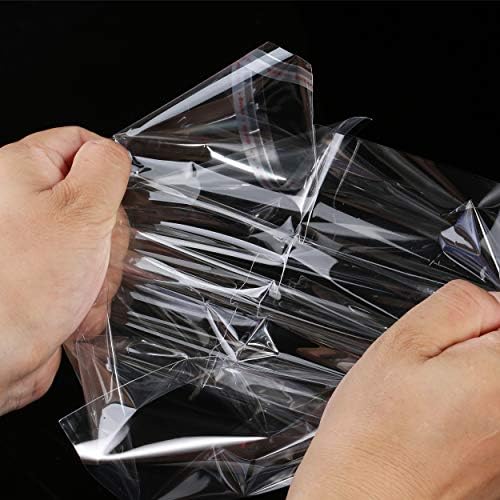 LISM 200 Pack 10" x 13" Thick Clear Resealable Cellophane Self Adhesive Seal Poly Bags Durable Plastic Cello Bag 1.6Mil Heavy Duty Packaging T-Shirts Prints Photos Gifts Self-Sealing OPP Bags - Image 6