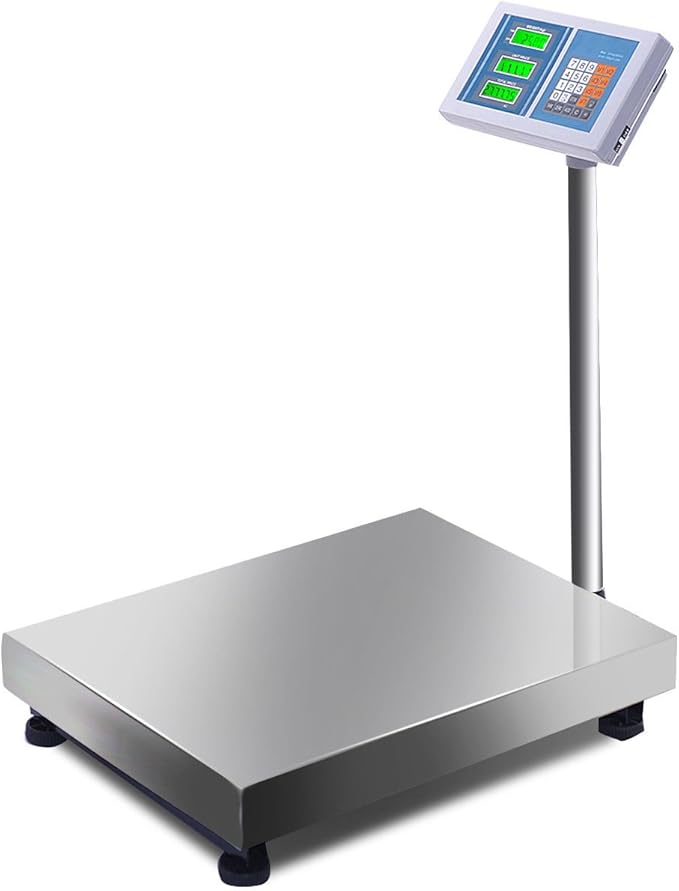Giantex 660lbs Weight Computing Digital Scale Floor Platform Scale Postal Scale by Giantex