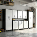 Garage Cabinet System | Heavy Duty Steel All-in-One Modular Garage Cabinet Set for Ultimate Workshop Organization | Easy Assembly Garage Storage Cabinets & Tool Bench by VIYET