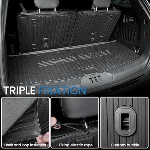 Floor Mats for Ford Explorer 2020-2026 6 Seats w/Captain Chair - Image 6