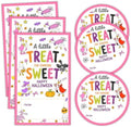 Cute Halloween Duck A Little Treat Gift Tag Stickers-40Pcs by Unknown
