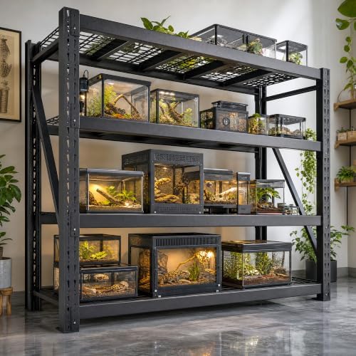 REIBII 11000LBS Heavy Duty Garage Shelving,Ultra-Sturdy Steel for Basement - Image 5
