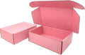 Small Pink Shipping Boxes for Small Business Pack of 25-9x6x3 inches Cardboard by Lmuze