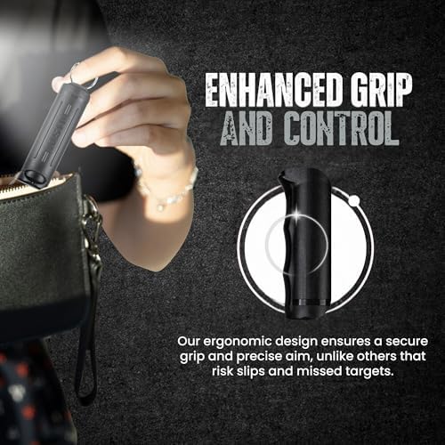 Police Magnum Personal Safety Alarm & Pepper Spray Combo Self Defense Pack for Women- Loud 135db Siren with Light & Max Strength Flip Top Pepper Spray Protection - Image 4