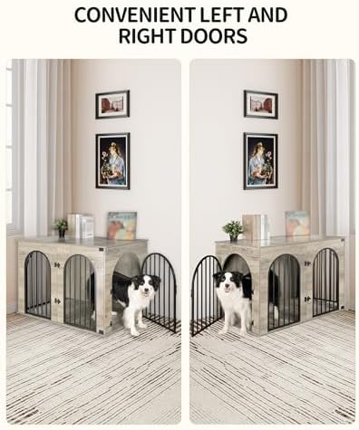 Hzuaneri 44.1'' Dog Crate Furniture,Dog Kennel Indoor for Medium/Large Dogs - Image 5