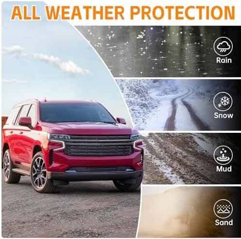 Cargo Mat Compatible with 2022-2025 Chevy Tahoe/GMC Yukon Cargo Liner Backrest Liner Seatback Protector for Chevrolet Tahoe/GMC Yukon Accessories(22-25 Tahoe/Yukon) - Image 6