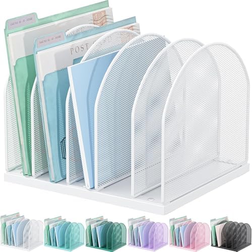 gianotter Desktop File Organizer with 5 Compartments by gianotter