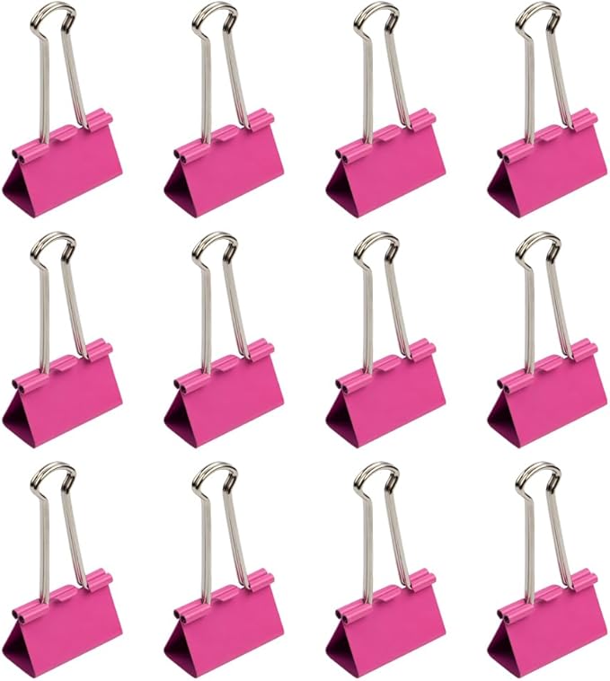 JAM PAPER Colorful Binder Clips - Image 3