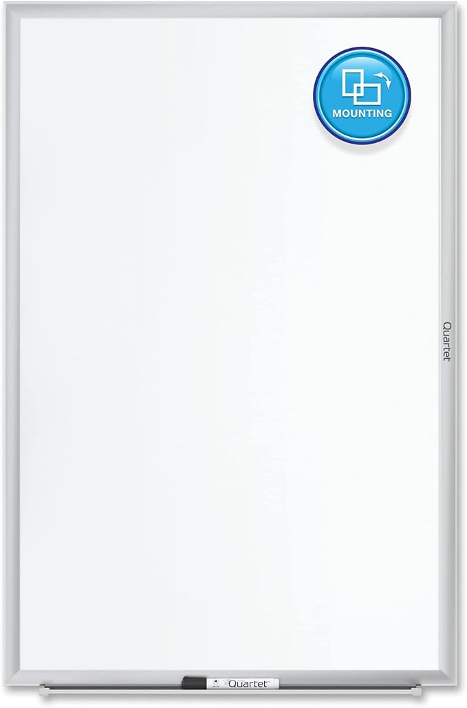 Quartet Whiteboard, Dry Erase Board, Nano-Clean Surface Resists Ink Stains - Image 5