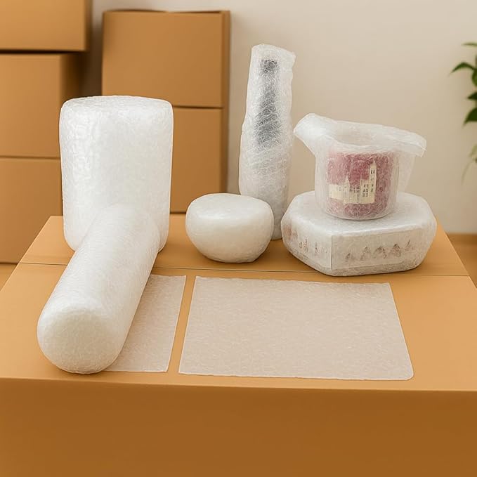Bubble Cushioning Wrap Roll 8in x 36ft 1roll Bubble Cushion Packing Wrap - Image 5
