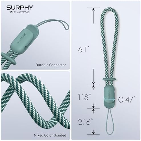 SURPHY 2 Pack Phone Lanyard, Phone Wrist Strap for Case, Camera Wrist Strap - Image 5