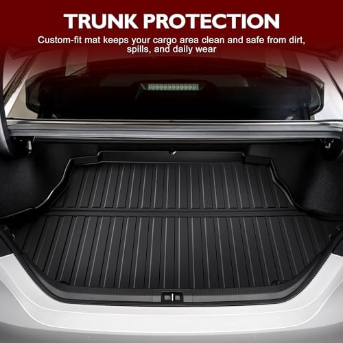 Floor Mats for Toyota Camry 2025 2026 (Include Hybrid), IKABEVEM Cargo Mat - Image 4