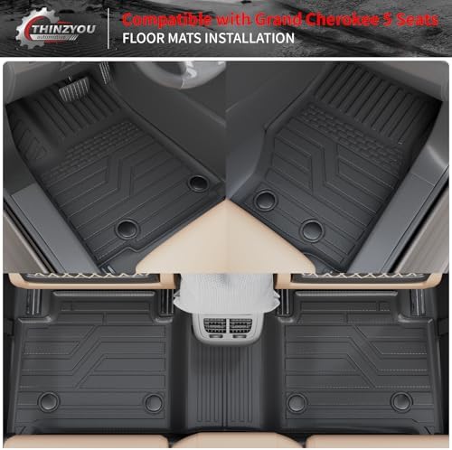 Floor Mats for 2022-2026 Jeep Grand Cherokee (Not Fit L or WK) - Image 2