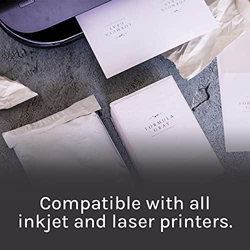 Premium Label Supply White Sticker Shipping Labels – 4" x 5" – Laser/Inkjet Compatible – (4 per Sheet), 500 Sheets - 2,000 Total Adhesive Labels - Image 3