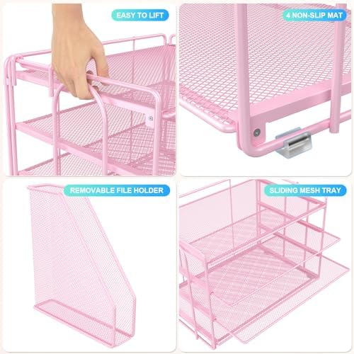 gianotter 4-Tier Paper Organizer With Magazine Holder - Image 4