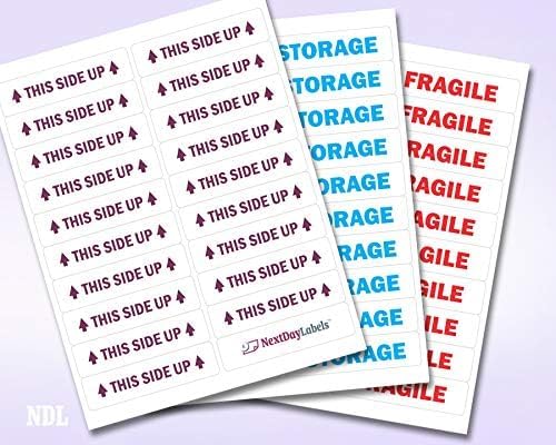 NextDayLabels – 4” x 1" Rectangular Sticker Labels - Image 3