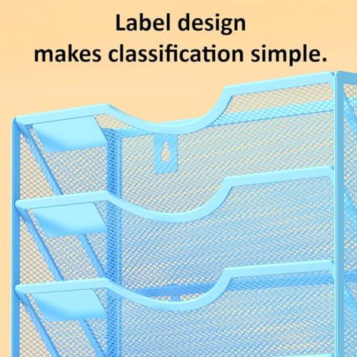 Kuntine.B Wall File Organizer Office Hanging Magazine Holder Wall File Organizer for Office Home - Image 5