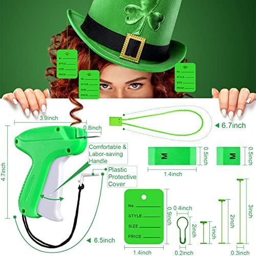 Chumia 3576 Pcs Chumia Stitch Gun for Clothes, Tagging Gun, Light Green - Image 5
