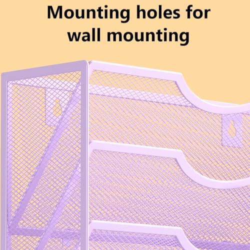 Kuntine.B Wall File Organizer Office Hanging Magazine Holder Wall File Organizer for Office Home - Image 4