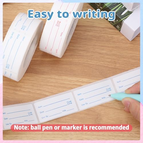 8 Rolls 4000 Pieces Removable Food Labels - Image 4