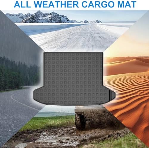 Cargo Mat Custom Fit for 2022-2025 2026 Hyundai Tucson Cargo Liner Trunk Mat - All Weather Cargo Mat Trunk Liner for 2026 2025 2024 2023 2022 Tucson Accessories Black - Image 6