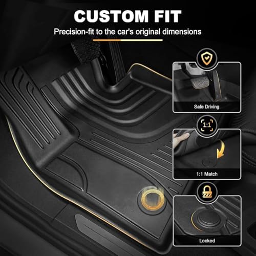 AOMSAZTO Floor Mats & Cargo Liner for BMW X6 2020-2026 2027 G06 - Image 2