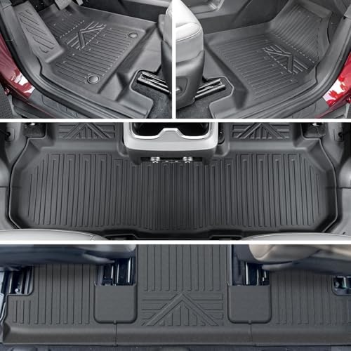 Floor Mats for Chevy Traverse & GMC Acadia 2024-2026 7 Seats - Image 2