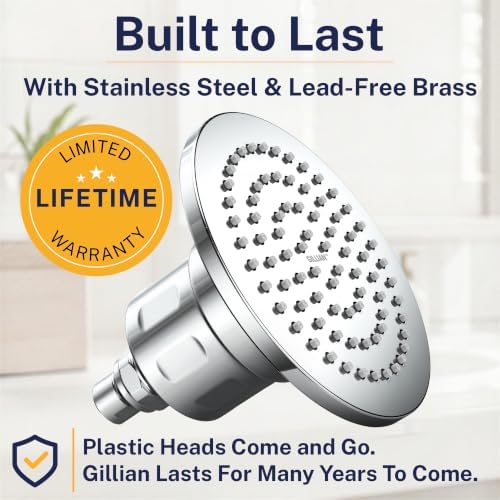 HammerHead Metal Filtered Shower Head High Pressure Removes Chlorine - Image 2