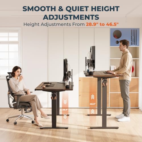 71''x 31'' Standing Desk Electric Adjustable for Home Office - Image 4