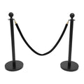 Crowd Control Stanchion Set, 4 Packs Stanchion Set by HuidTews