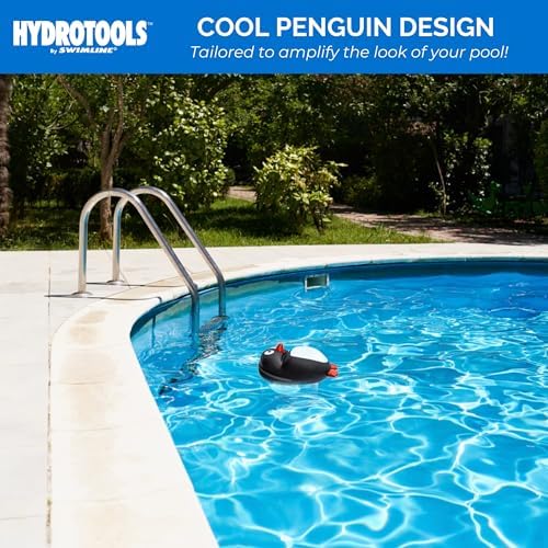 SWIMLINE | Large Capacity Floating Chlorine Tablet Dispenser | Cool Penguin - Image 7