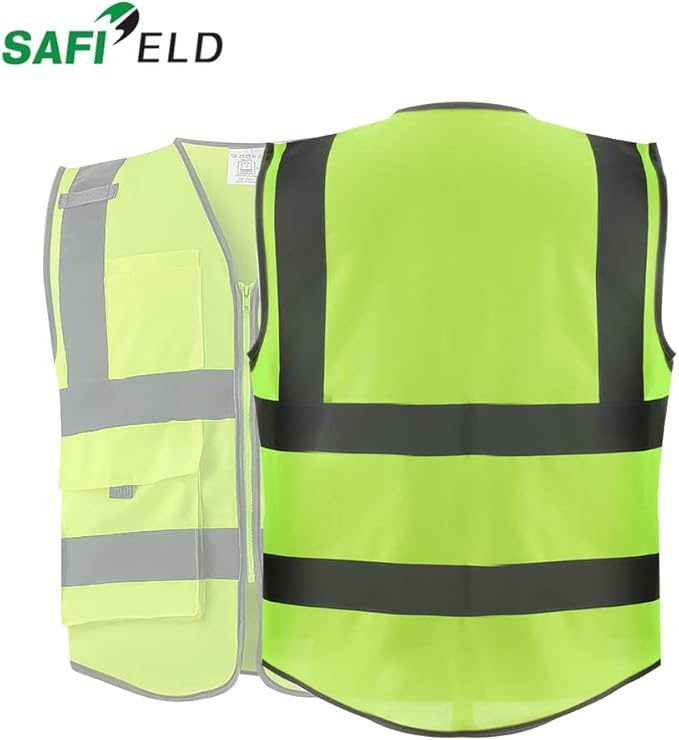 Safety Reflective Work Vest 6 Pack - Image 3