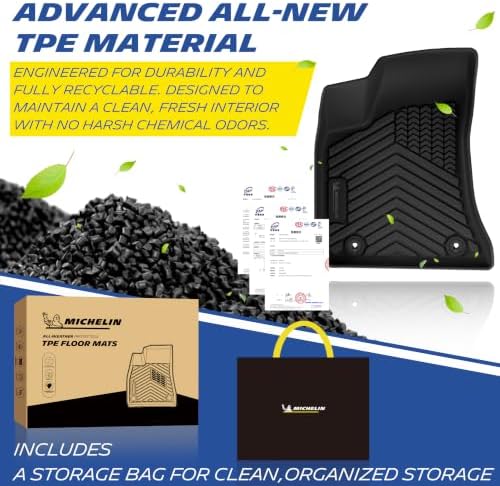 Michelin Vehicle Mats for 2011-2023 Dodge Charger/Chrysler 300 RWD(4 Piece) - Image 7
