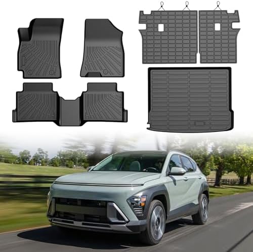 Mixsuper Floor Mat & Cargo Liner for Hyundai Kona(No for EV) 2024-2026 by Mixsuper