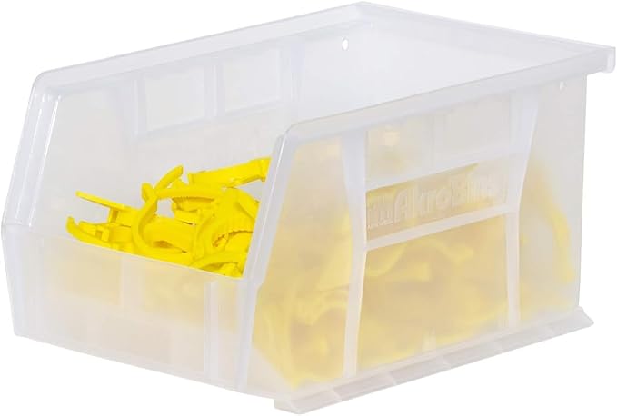Akro-Mils 30237 AkroBins Plastic Storage Bins, Space-Saving Stackable Bins - Image 8