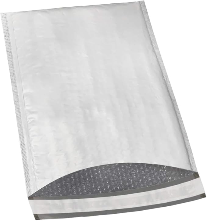 6x10" Poly Bubble Mailer Self Seal Bubble Shipping Envelopes 2.5 Mil 250 Pack - Image 3