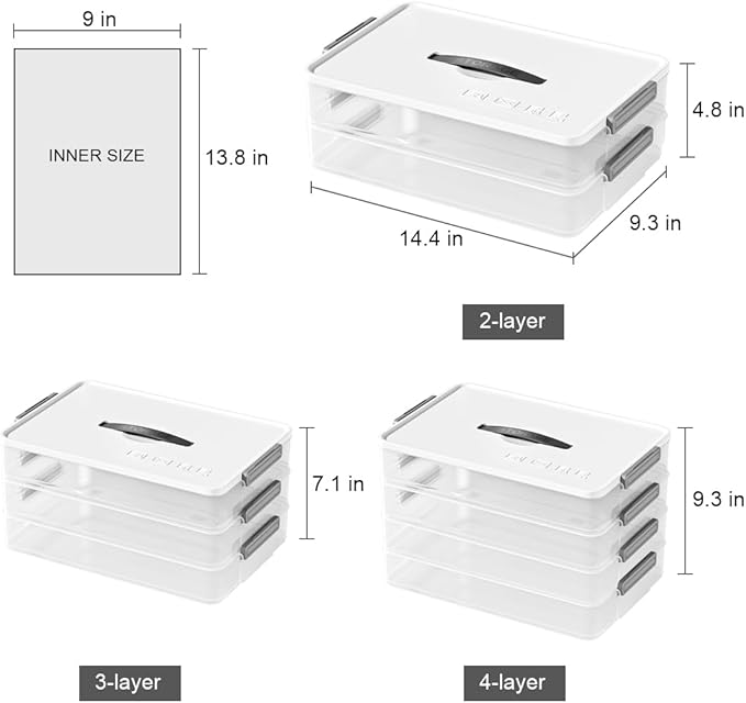 Portable Project Case Clear File Box - Image 2