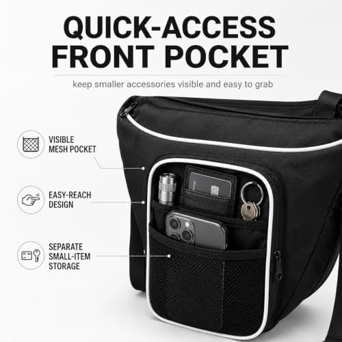 UTV Center Storage Bag for Kubota RTV-X900 Worksite 2014-2024 - Image 7