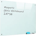 Magnetic Glass Whiteboard, Classroom & Home by NEOBAN