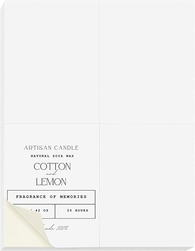 NextDayLabels – 4-1/4" x 5-1/2" Rectangular Sticker Labels - Image 3
