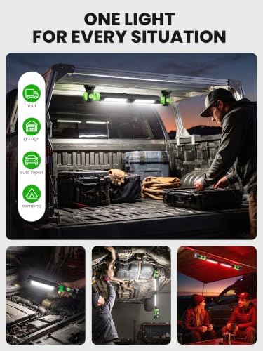 Rechargeable LED Work Light, COB Magnetic Work Lamp for Garage & Camping - Image 7