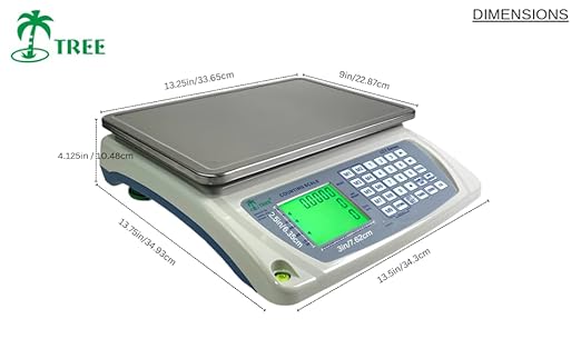 Tree LCTx 66 Large Counting Scale, 66 X 0.001 lbs Precision Weighing Warehouse - Image 6
