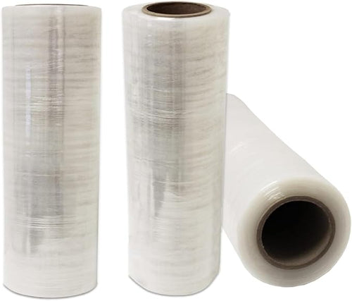 24 Rolls 18" x 1500 FT Pre-Stretched Stretch Wrap 33 Gauge Clear Hand Shrink by Unknown