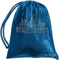 LIL'FOX 8"x10" Drawstring Gymnastics SMALL GRIP BAG 26x20cm - Lightweight Bag for Personal Equipment - Shiny Foil Rhinestones by LILFOX