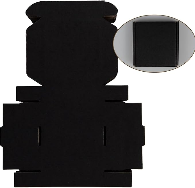 50 Pack 4x4x1 Inches Small Shipping Boxes, Moving Mailing Packing Box - Image 3